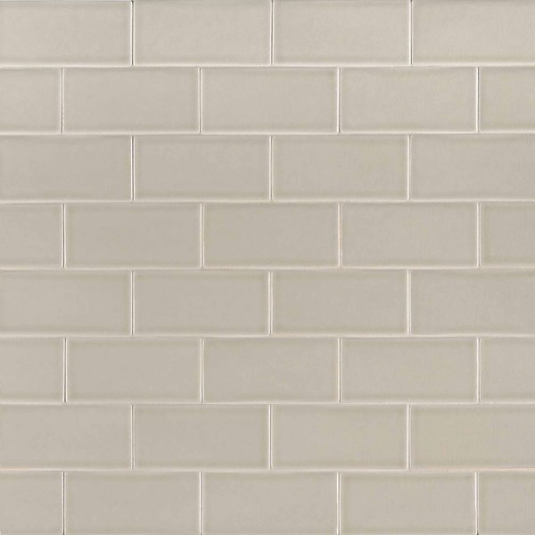 Msi Portico Pearl Handcrafted 3 In. X 6 In. Glossy Ceramic Wall Tile, 8PK ZOR-MD-0237